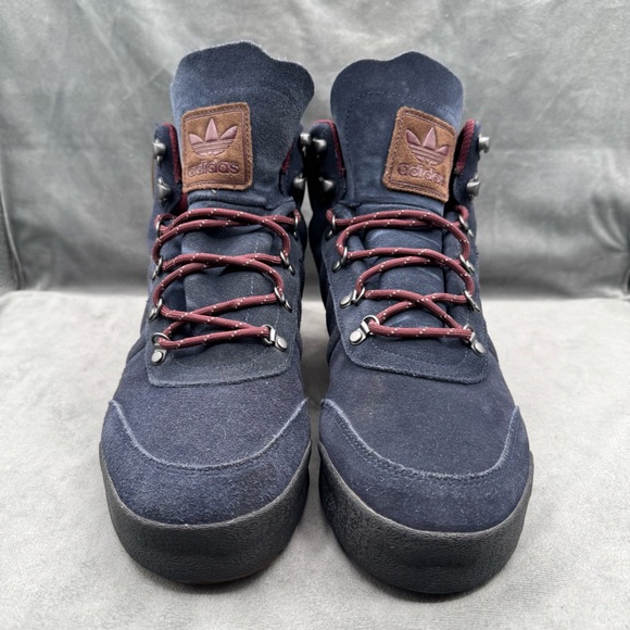 Adidas Jake Boot 2.0 Mens Size 11 High-Top Sneakers Shoes Blue Suede Blauvelt - Picture 9 of 14